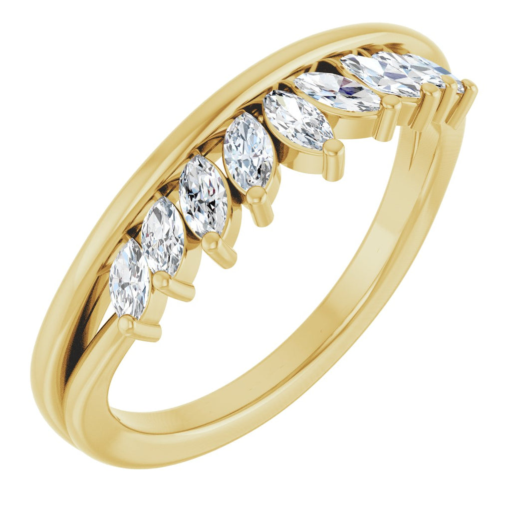 Accented Engagement Ring or Band