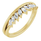Accented Engagement Ring or Band