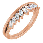 Accented Engagement Ring or Band
