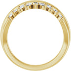 Accented Engagement Ring or Band