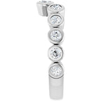 Bezel-Set Accented Engagement Ring or Band