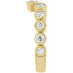 Bezel-Set Accented Engagement Ring or Band