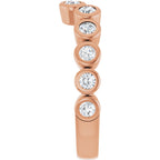 Bezel-Set Accented Engagement Ring or Band