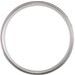 Grooved Lightweight Comfort-Fit Flat Band with Satin Finish