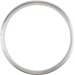 Milgrain Beveled-Edge Comfort-Fit Half Round Band
