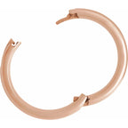 CLIQ® Hinged Adjustable Half Round Comfort-Fit Band