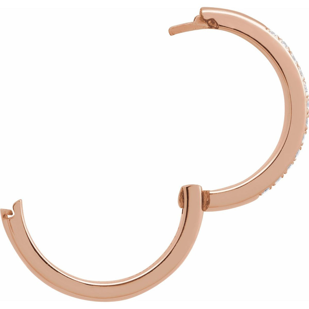 CLIQ® Hinged Adjustable Double Row Anniversary Band