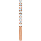 Accented Engagement Ring or Band