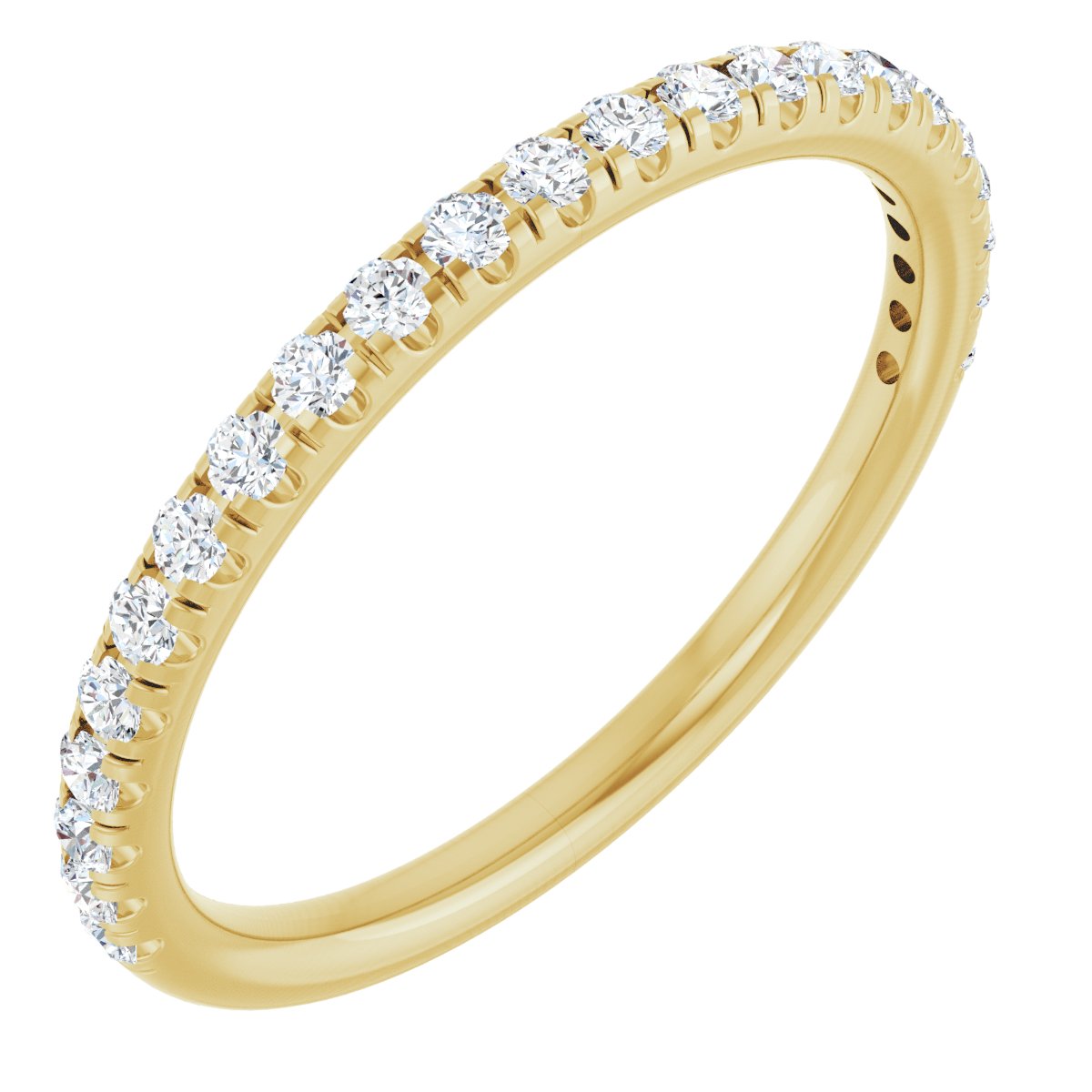 Accented Engagement Ring or Band