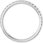 Accented Engagement Ring or Band