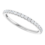 Accented Engagement Ring or Band