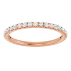 Accented Engagement Ring or Band
