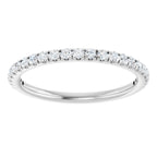 Accented Engagement Ring or Band