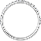 Accented Engagement Ring or Band