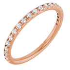 Accented Engagement Ring or Band