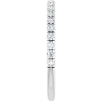 Accented Engagement Ring or Band
