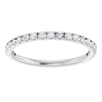 Accented Engagement Ring or Band