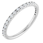 Accented Engagement Ring or Band