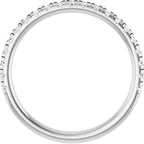 Accented Engagement Ring or Band