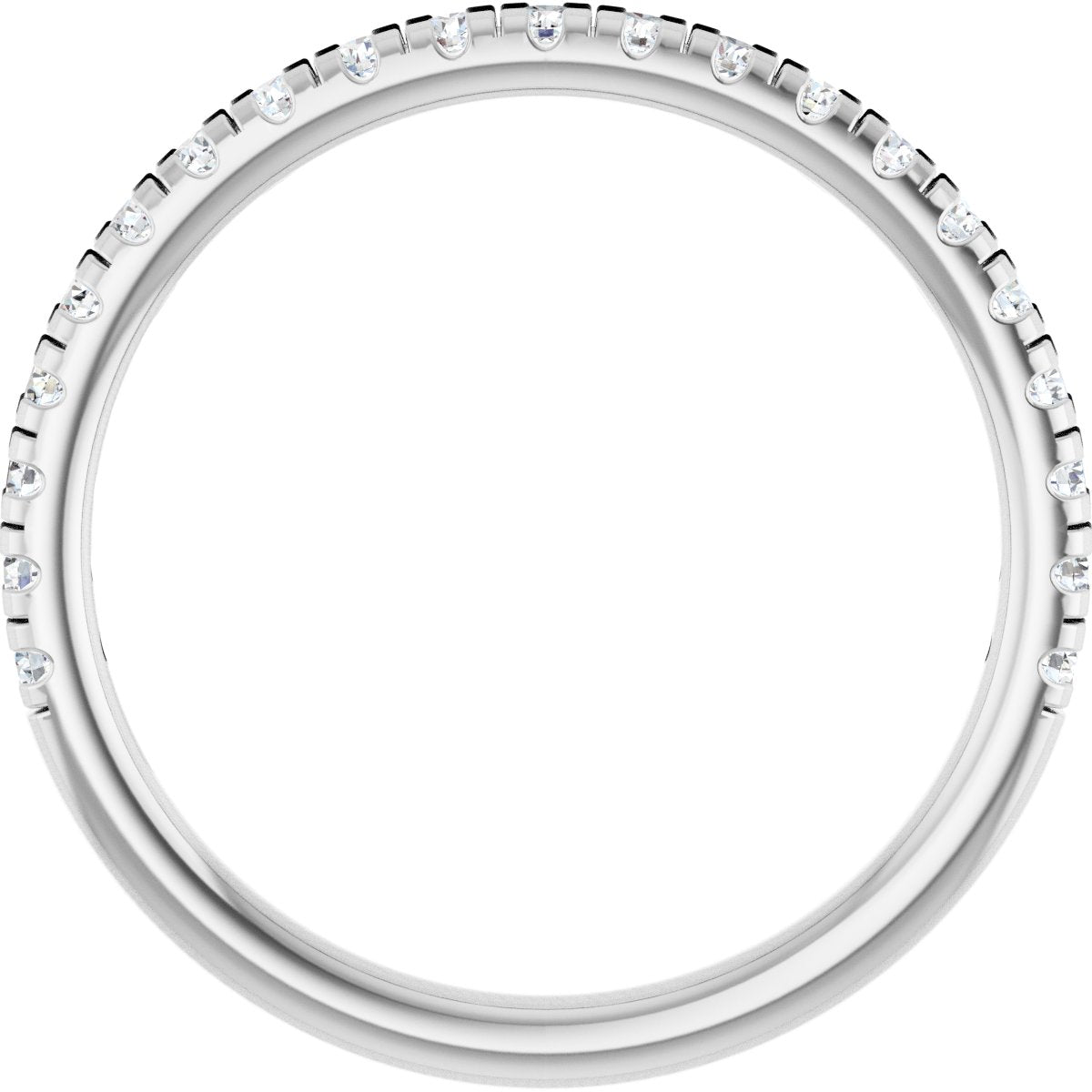 Accented Engagement Ring or Band
