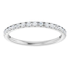 Accented Engagement Ring or Band