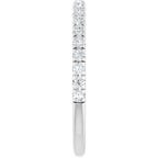Accented Engagement Ring or Band