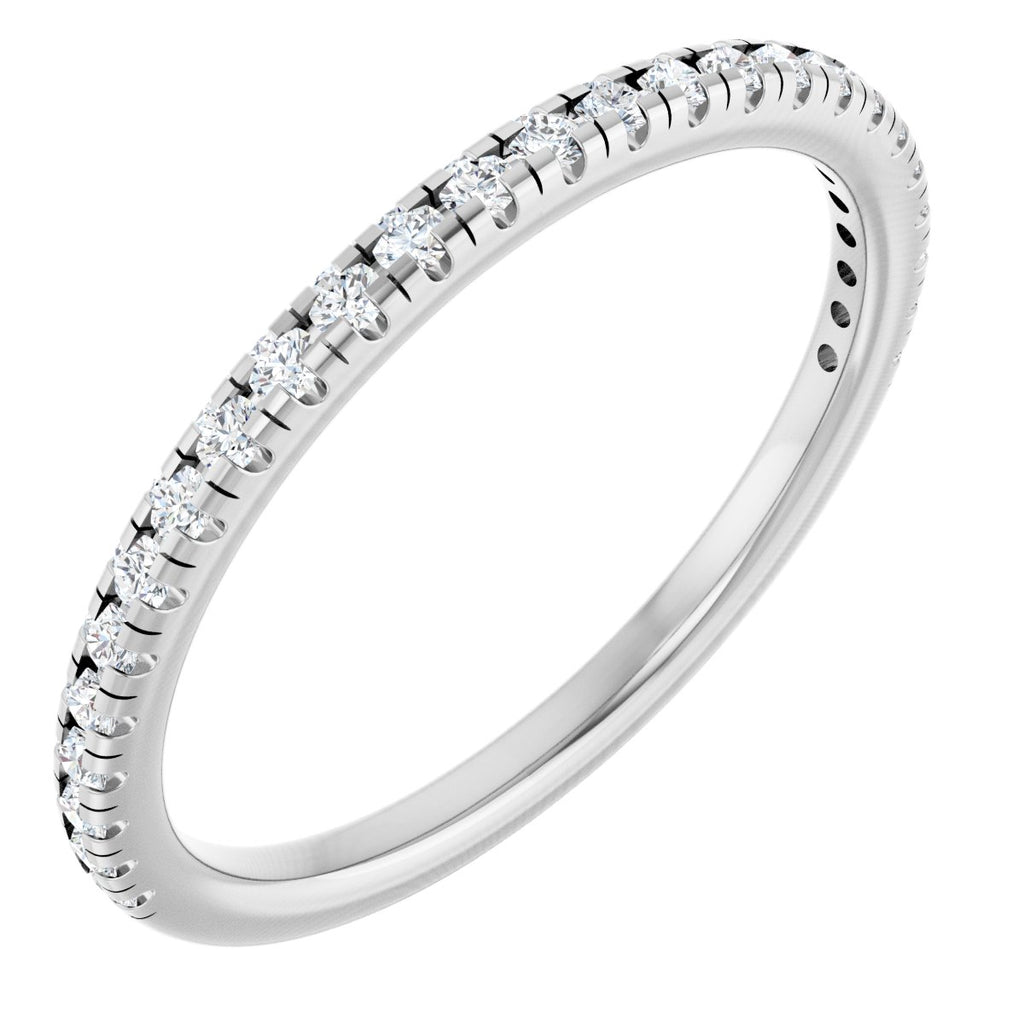 Accented Engagement Ring or Band