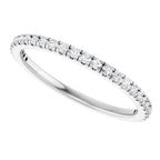 Accented Engagement Ring or Band