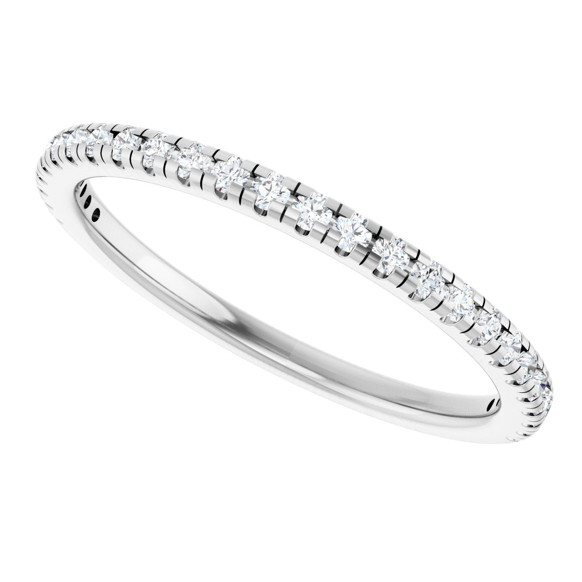 Accented Engagement Ring or Band