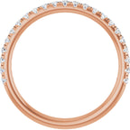 Accented Engagement Ring or Band