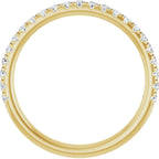 Accented Engagement Ring or Band