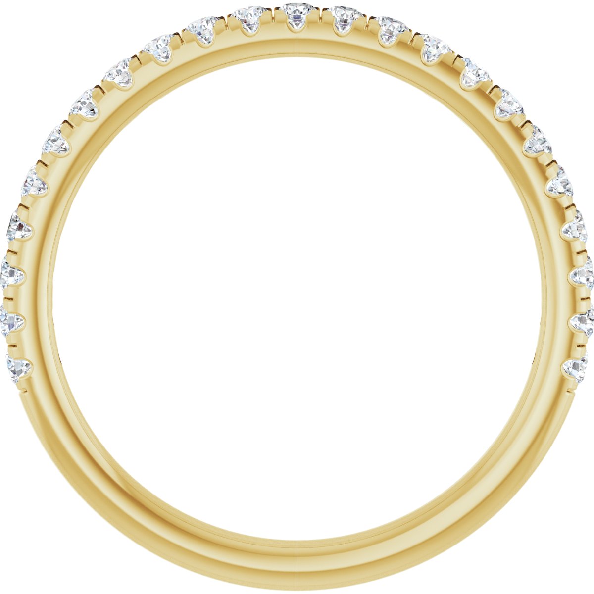Accented Engagement Ring or Band