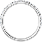 Accented Engagement Ring or Band