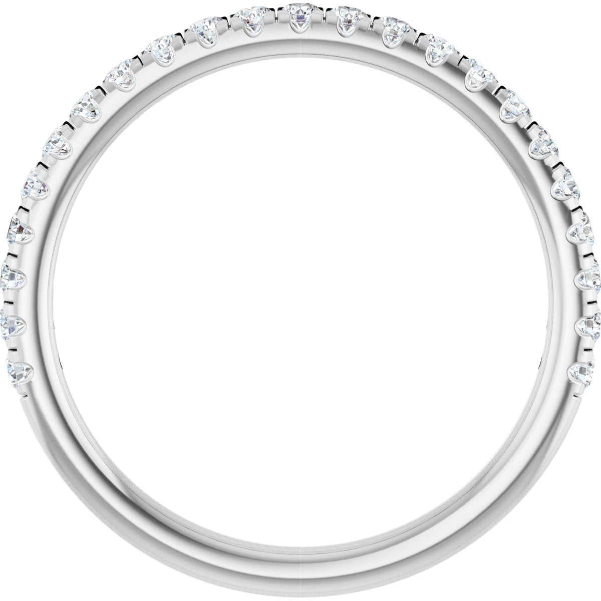 Accented Engagement Ring or Band