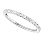 Accented Engagement Ring or Band