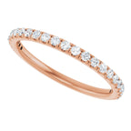 Accented Engagement Ring or Band