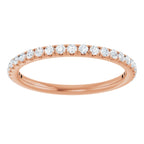 Accented Engagement Ring or Band