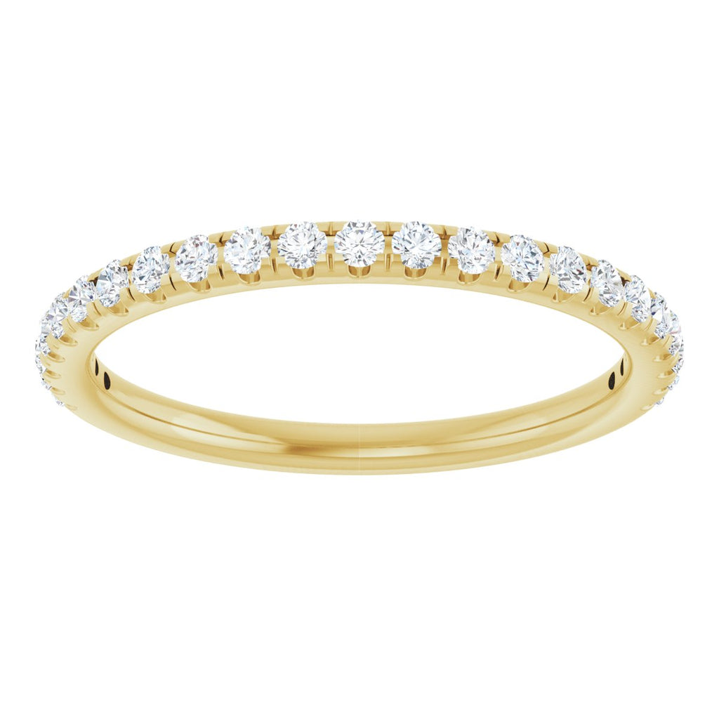 Accented Engagement Ring or Band