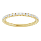 Accented Engagement Ring or Band