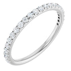 Accented Engagement Ring or Band