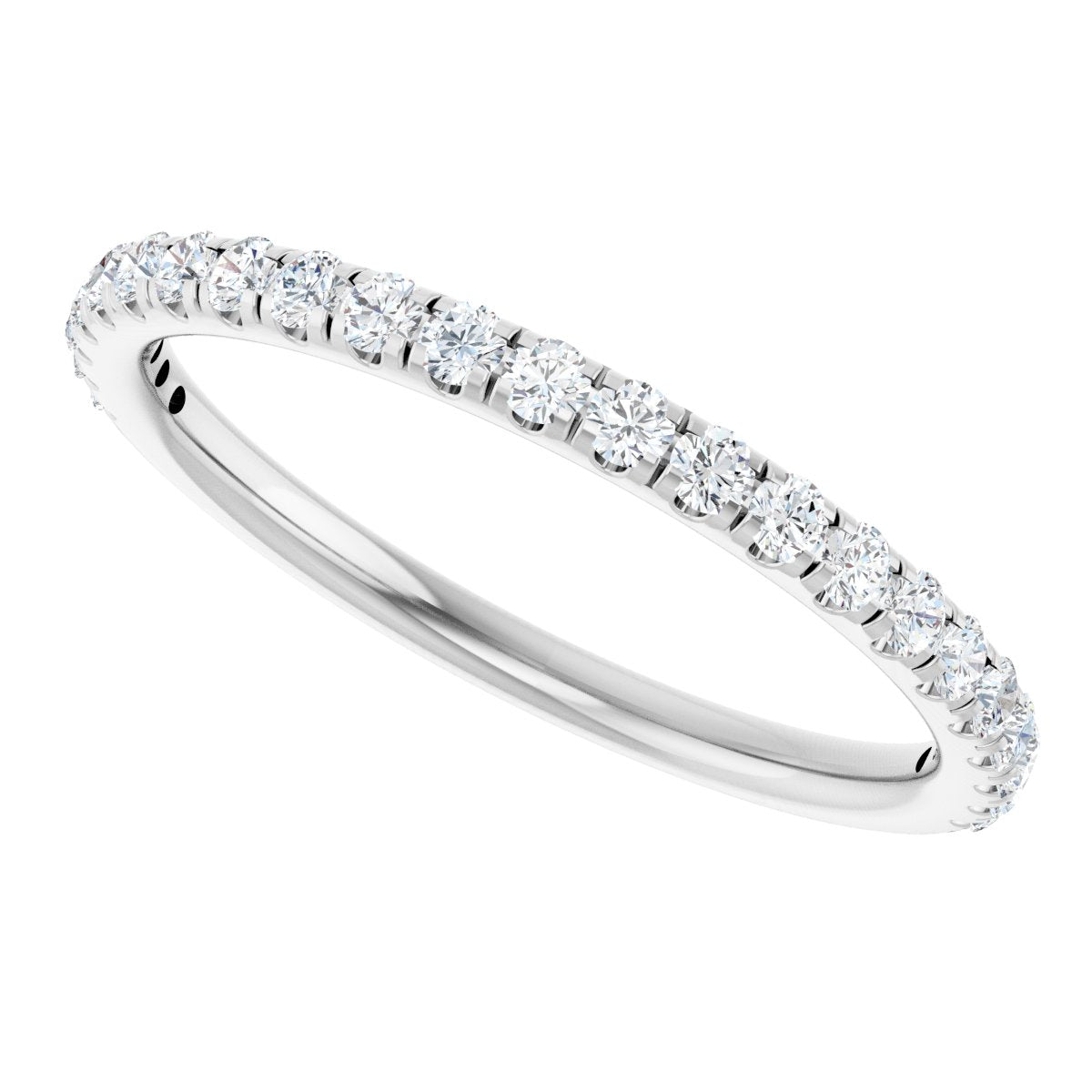 Accented Engagement Ring or Band