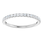 Accented Engagement Ring or Band