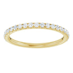 Accented Engagement Ring or Band
