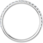 Accented Engagement Ring or Band