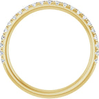 Accented Engagement Ring or Band