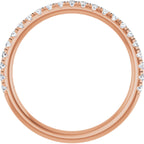 Accented Engagement Ring or Band