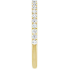 Accented Engagement Ring or Band