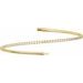 Fully Accented Flexible Bangle Bracelet