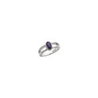 Bezel-Set Negative Space Ring