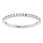 Accented Engagement Ring or Band